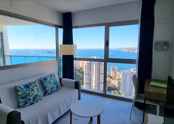 Highrise With Private Terrace & Sea Views - 34th Floor Appartamento Benidorm